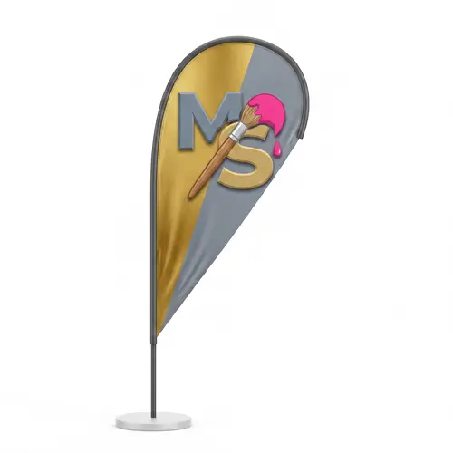 Tear Drop Banner